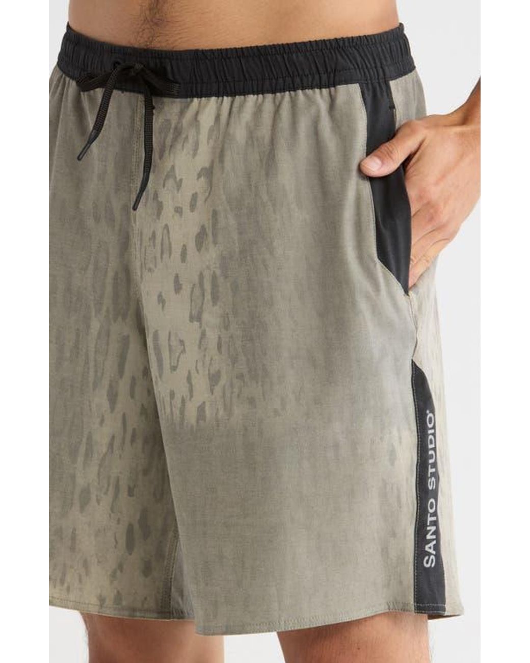 Saint Studio Multicolor Jetty Swim Trunks for men