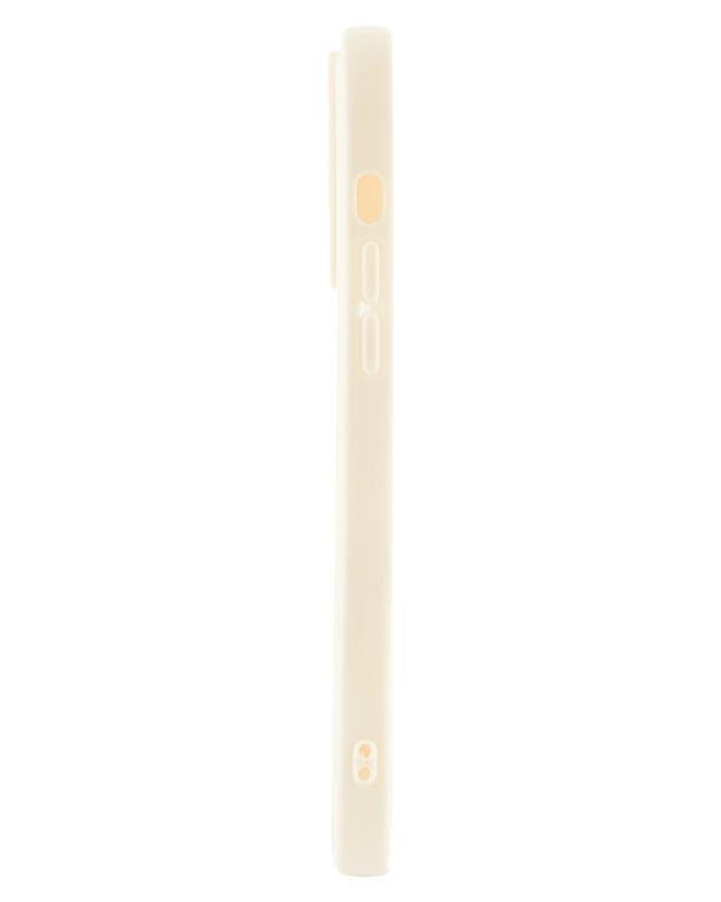Auramma White Solid Wavy Bumper Iphone 14 Pro Max Case
