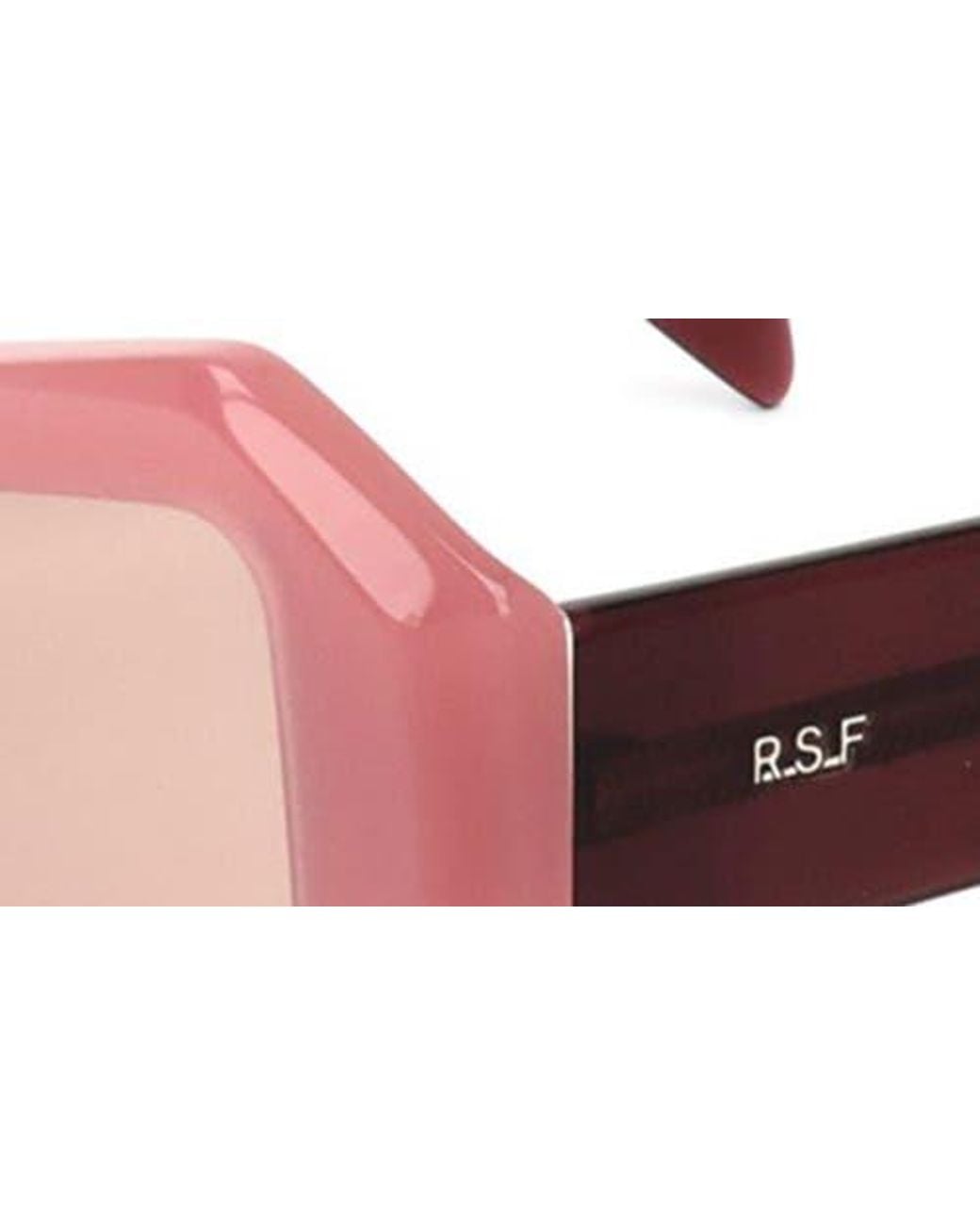Retrosuperfuture Pink 53Mm Square Sunglasses