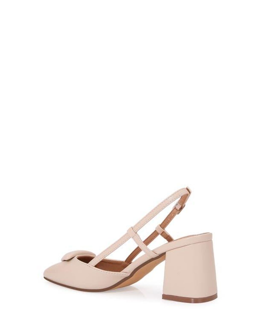 BERNESS Pink Slingback Pump