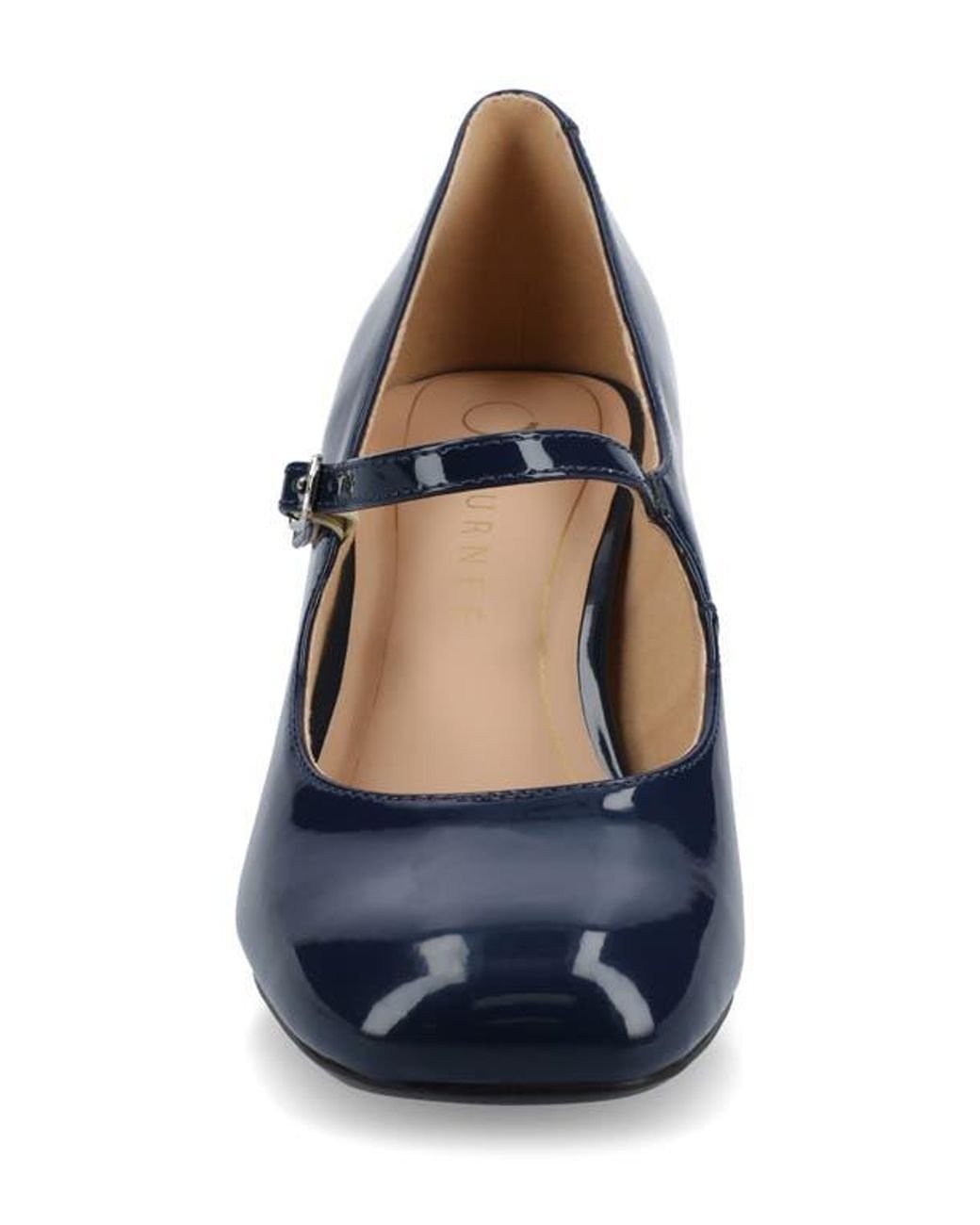 Journee Collection Blue Okenna Pump