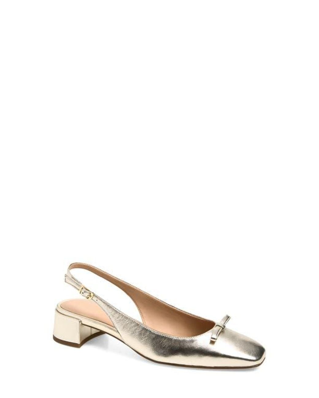 Cole Haan Natural Patsy Bow Slingback Pump