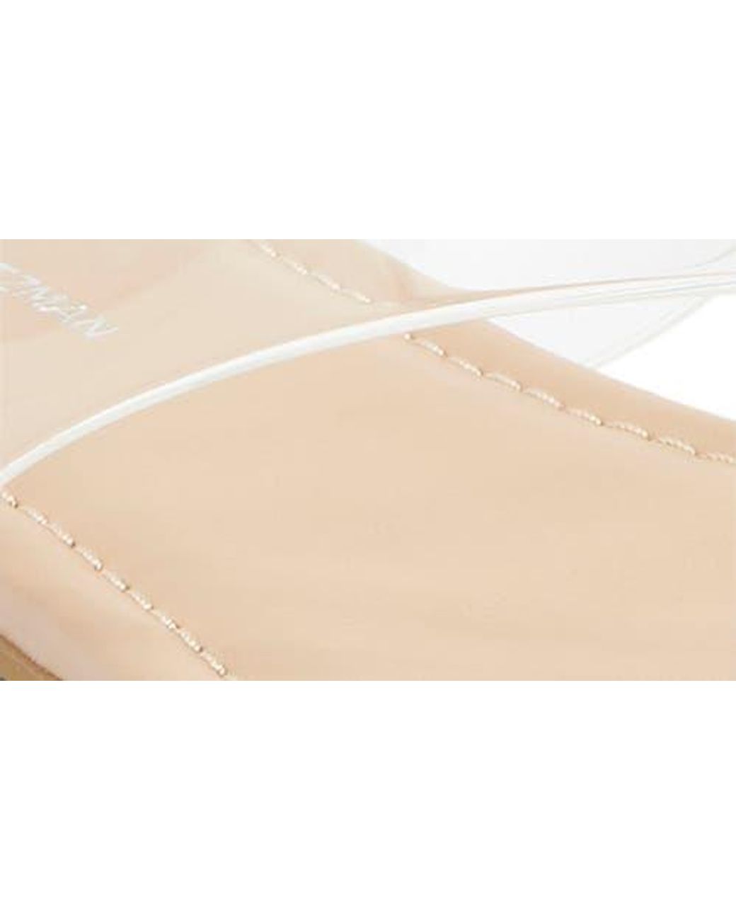 Stuart Weitzman Natural Remy Toe Strap Sandal