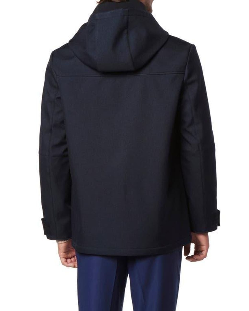 Andrew Marc Black Tompkins Parka Jacket for men