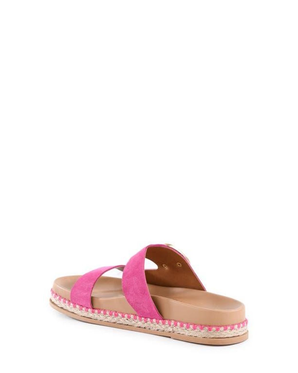 Seychelles Pink Getaway Slide Sandal