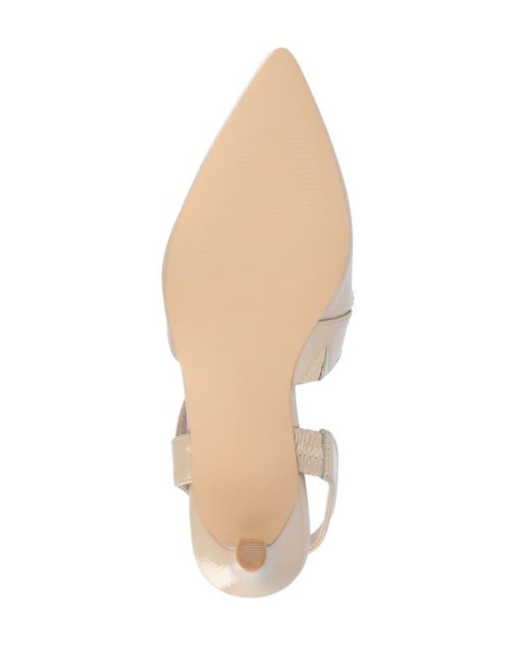Journee Collection Natural Scarlett Pointed Toe Pump