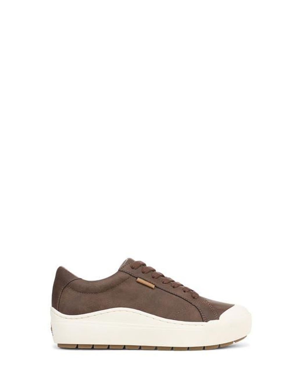 Dr. Scholls Brown Time Off Platform Sneaker