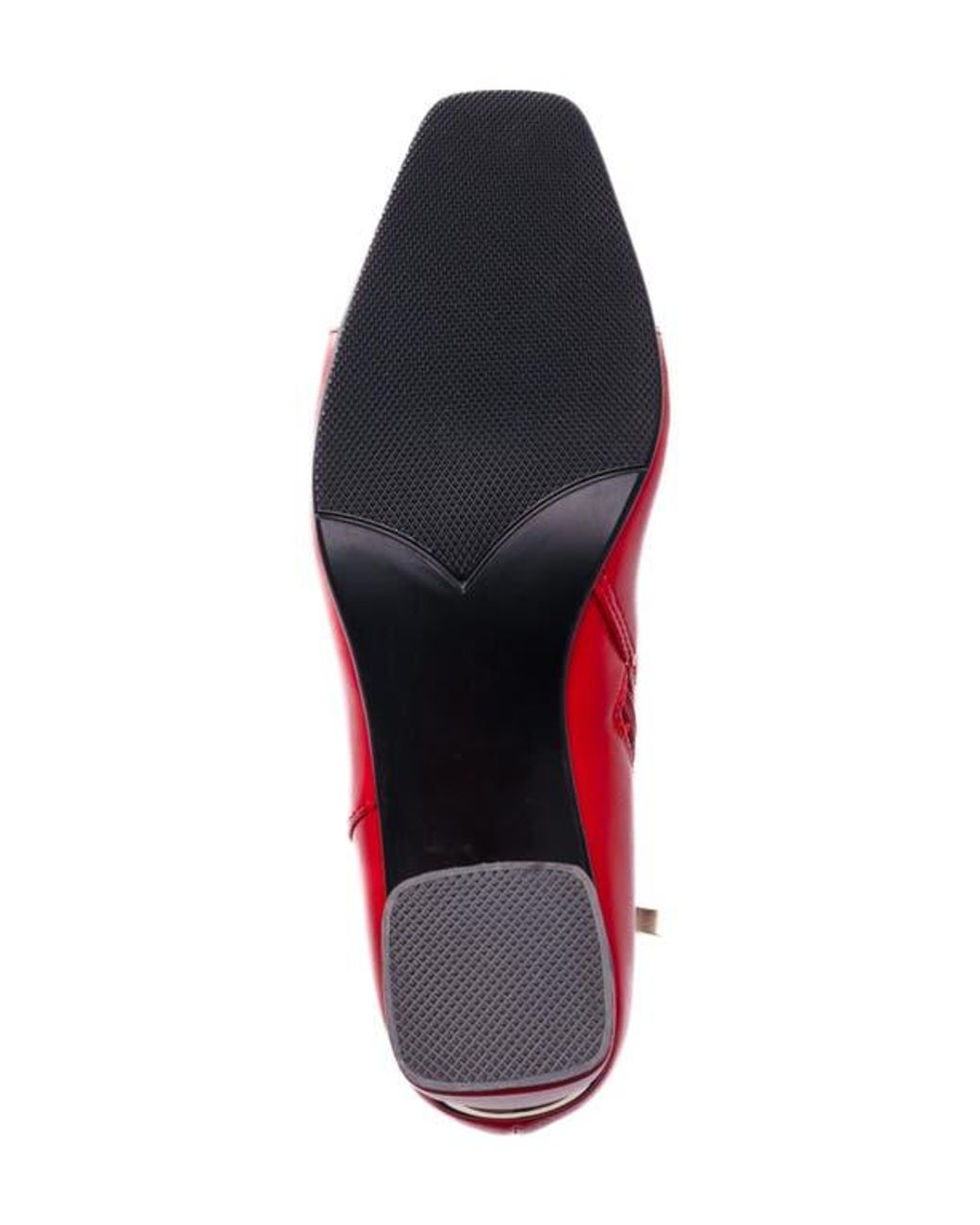 Ninety Union Red Two-Tone Bootie