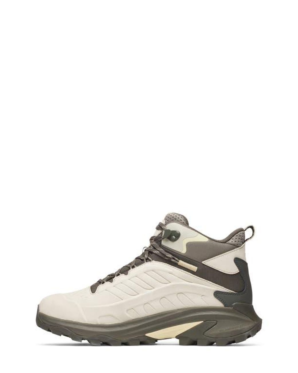Merrell White Moab Speed 2 Waterproof Hiking Boot for men