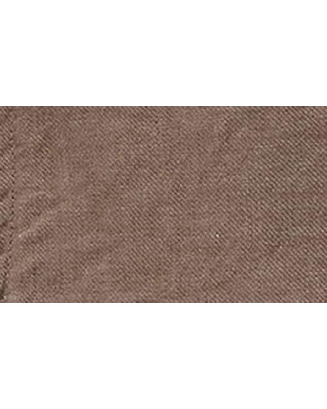 Bugatchi Brown Trent Drawstring Linen Shorts for men