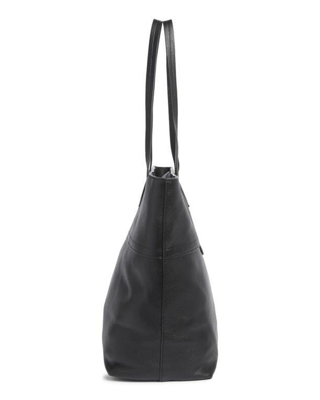 Rag & Bone Black Bryant Leather Tote Bag