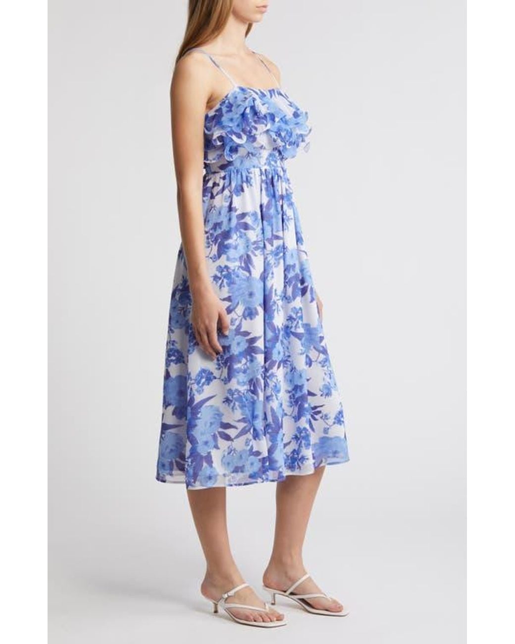 chinese dress ladies Chelsea Off The Shoulder Ruffle Maxi Dress – VICI
