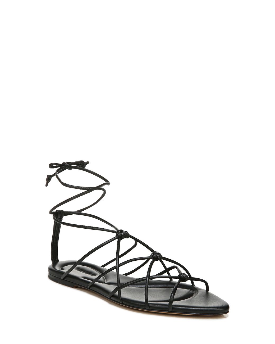 Vince Kenna Strappy Sandal in White | Lyst