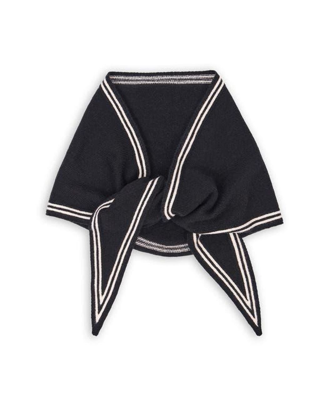 Saachi Blue Triangle Scarf