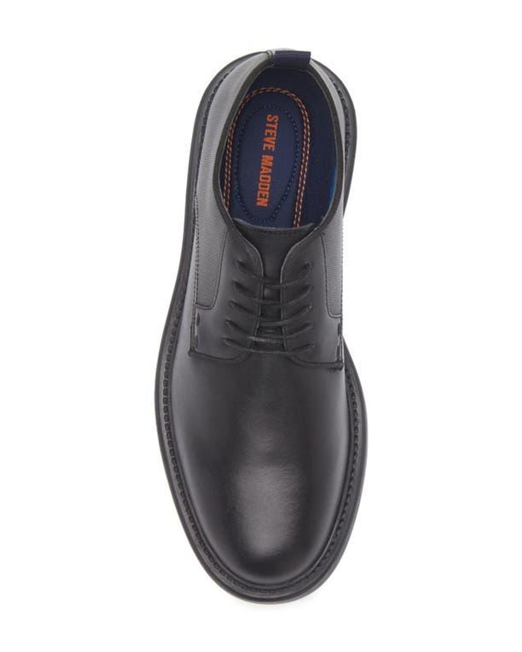 blue dress for baby girl STEVE MADDEN Black Leather Shoes main image 1