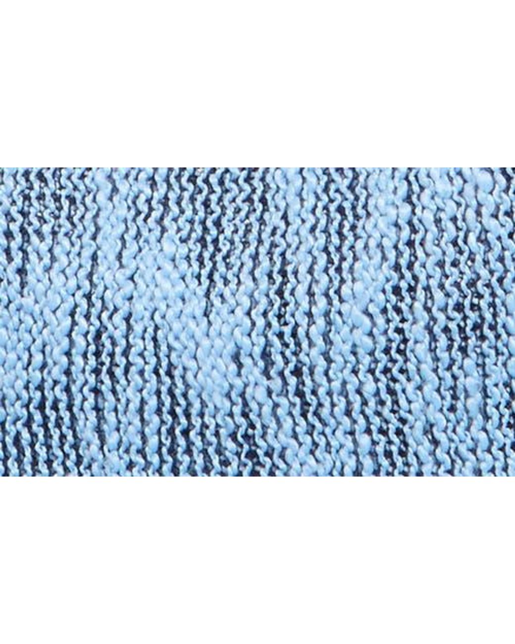 Scala Blue Knit Fedora
