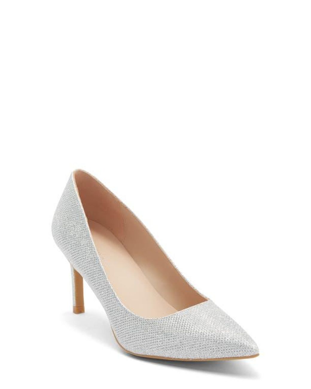 Stuart Weitzman White Dancer 75 Pump