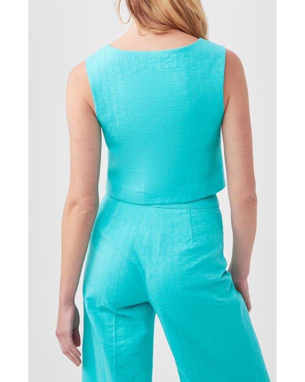Trina Turk Blue Refreshment 2 Top