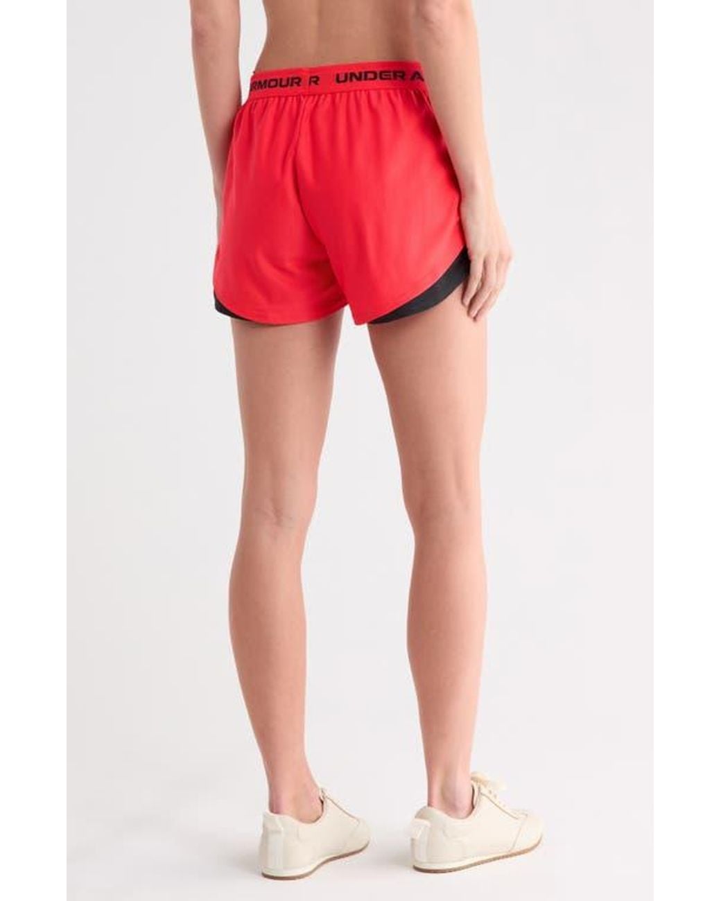 Under Armour Red Tech Play Up Performance Shorts