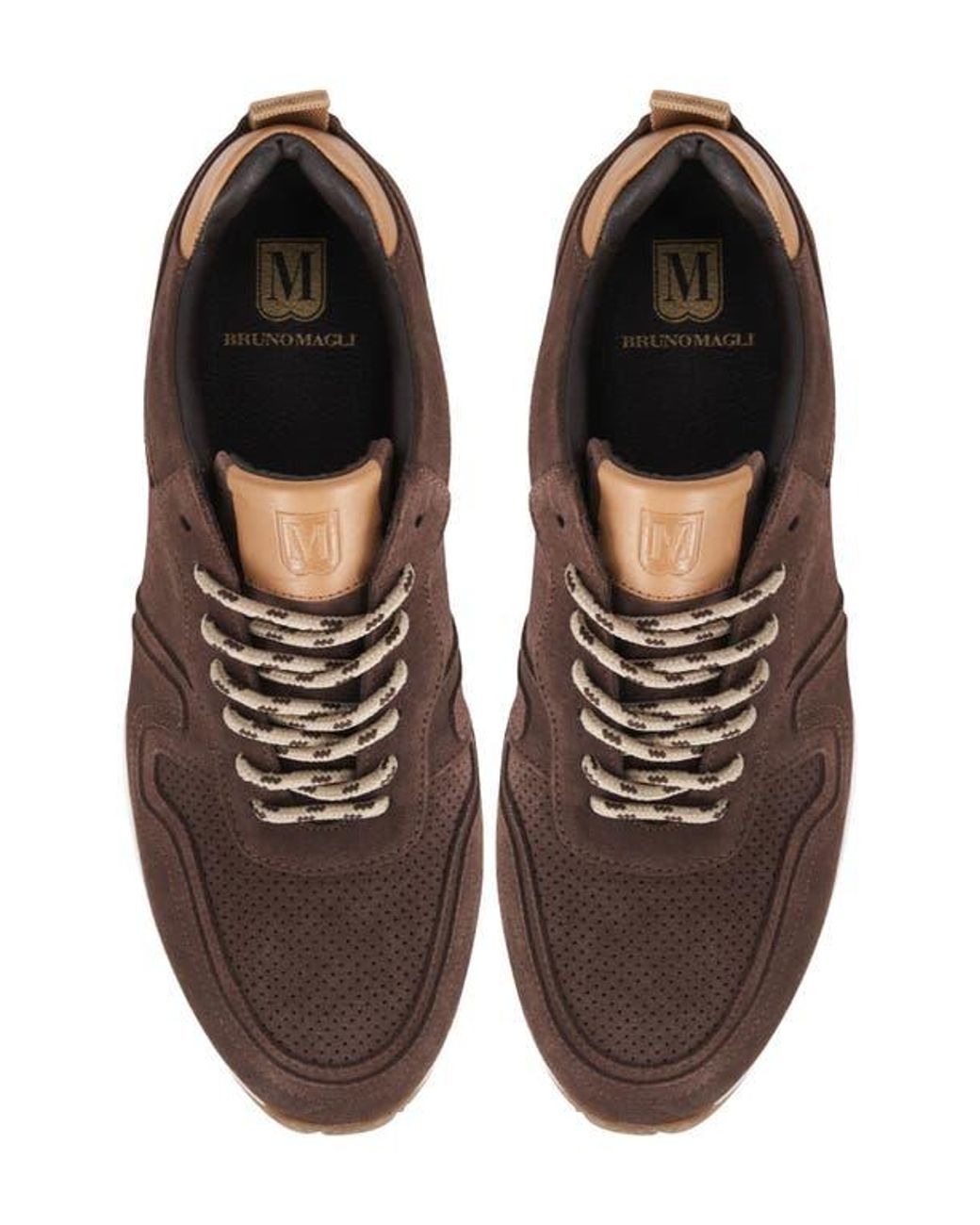 Bruno Magli Brown Capri Sneaker for men