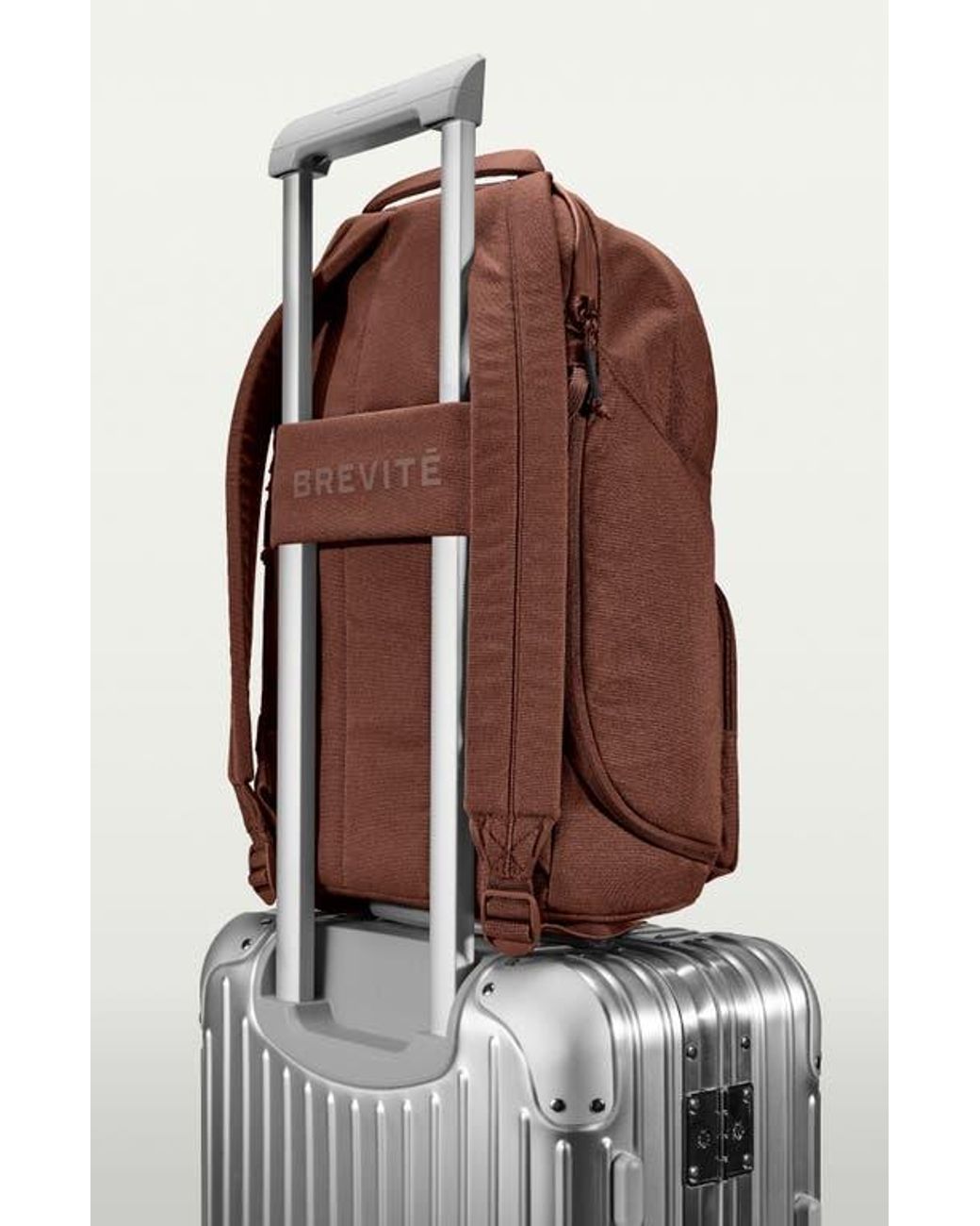 Brevite Brown The Water Resistant Backpack