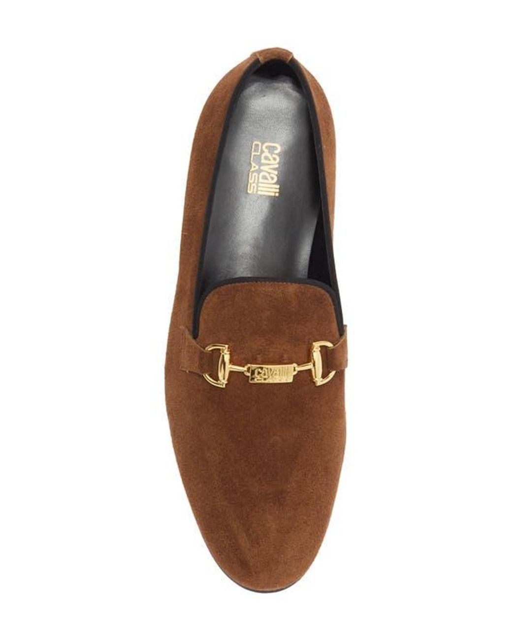 Roberto Cavalli Brown Broadway Bit Loafer for men