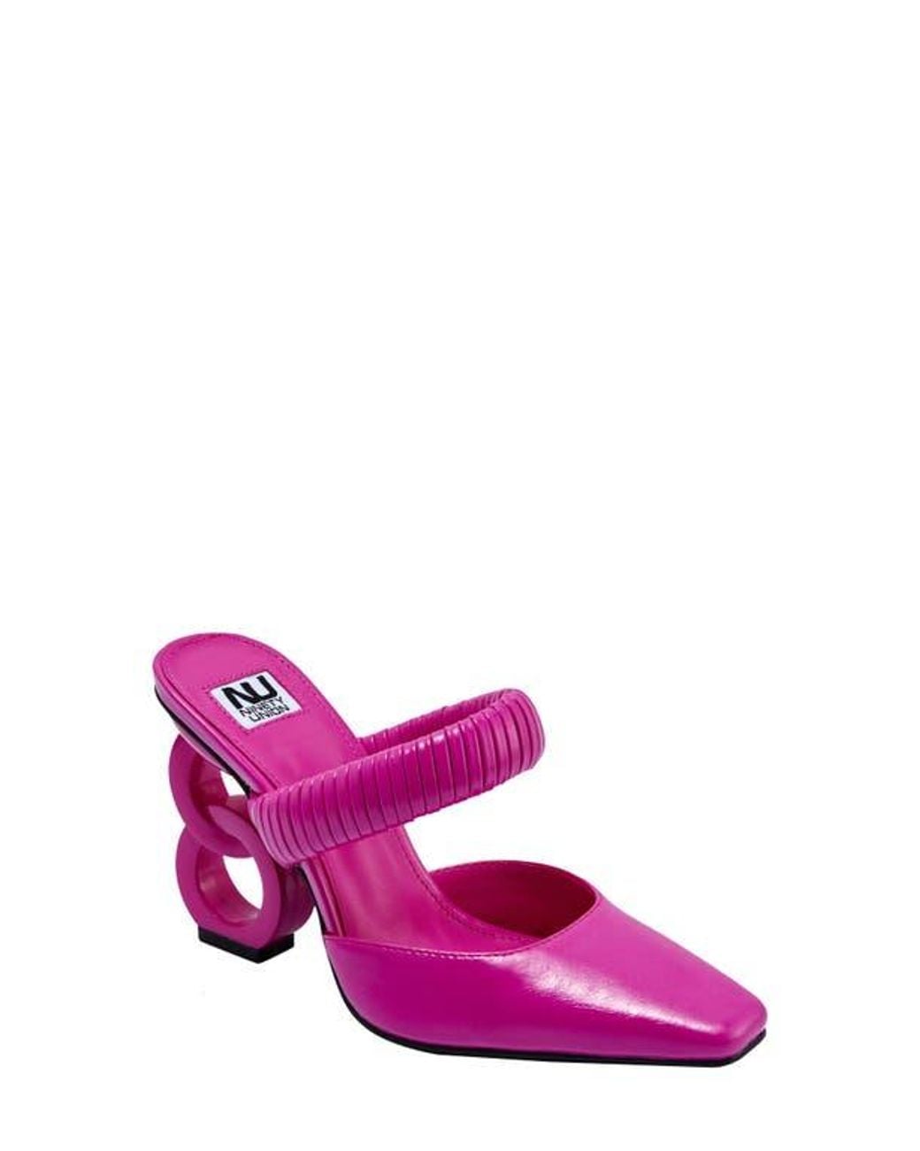 Ninety Union Pink Luna Mule Pump