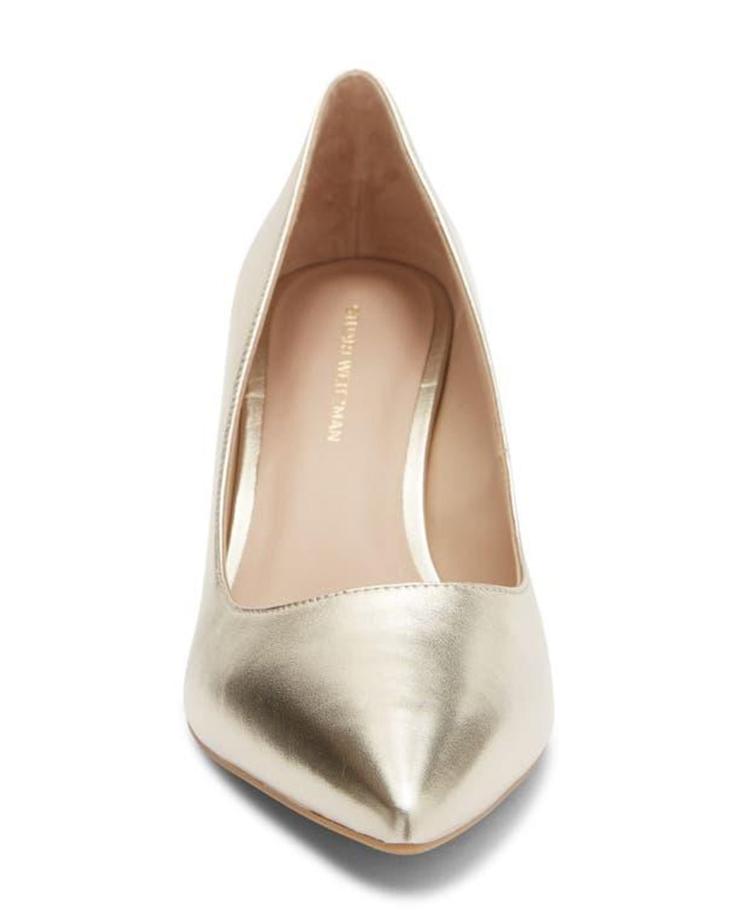 Stuart Weitzman White Dancer 75 Pump