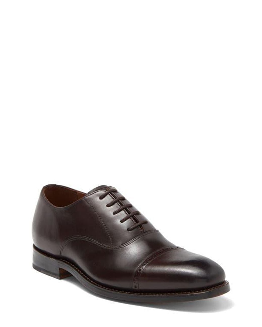 Allen Edmonds Brown Brady Cap Toe Oxford for men