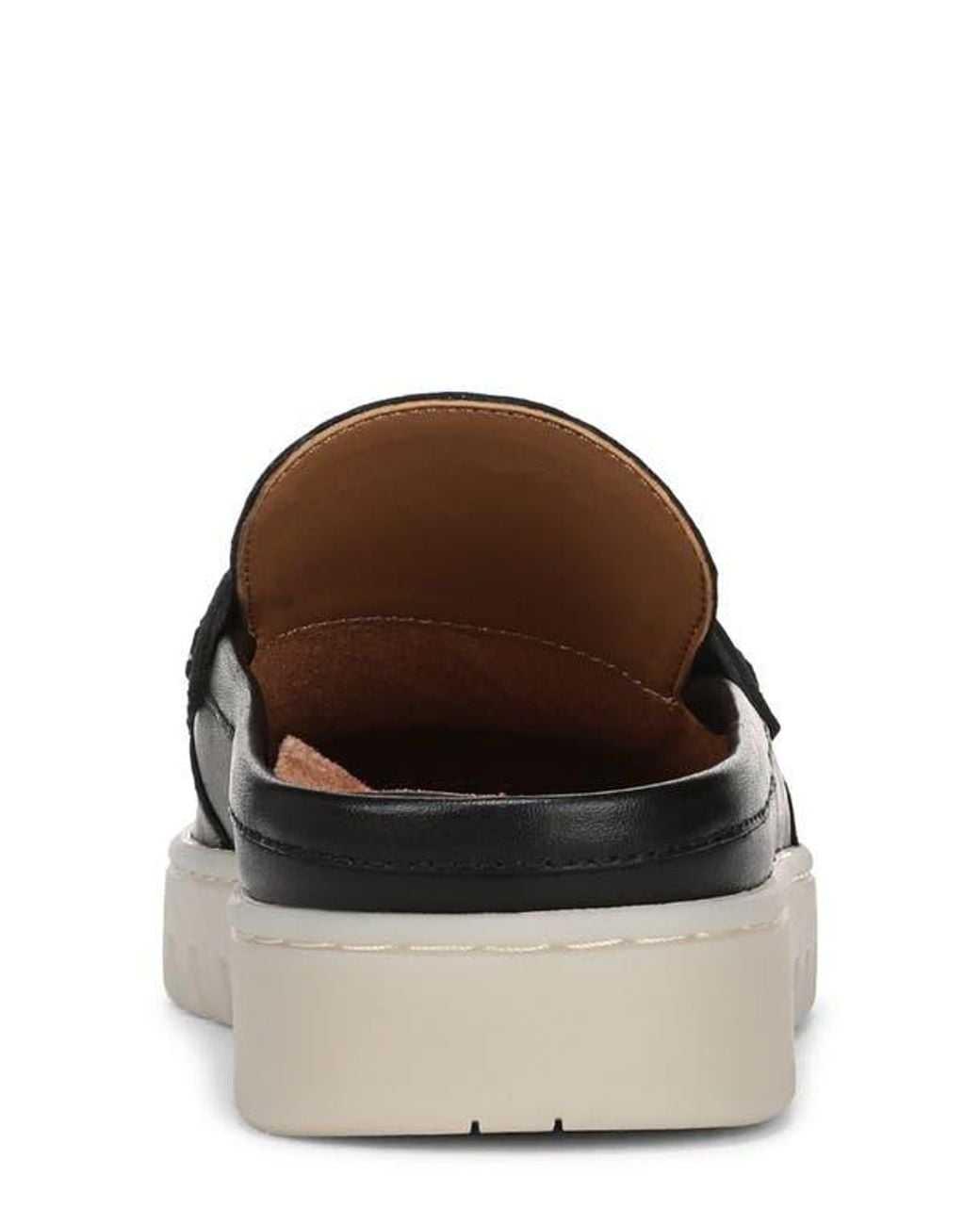 Vionic Black Uptown Penny Loafer Mule