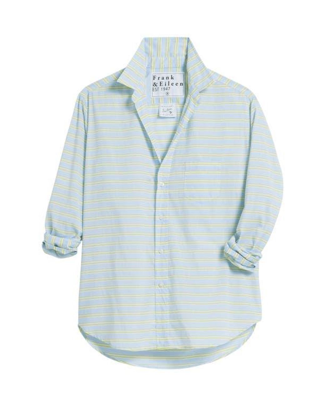 Frank & Eileen White Eileen Relaxed Button-Up Shirt