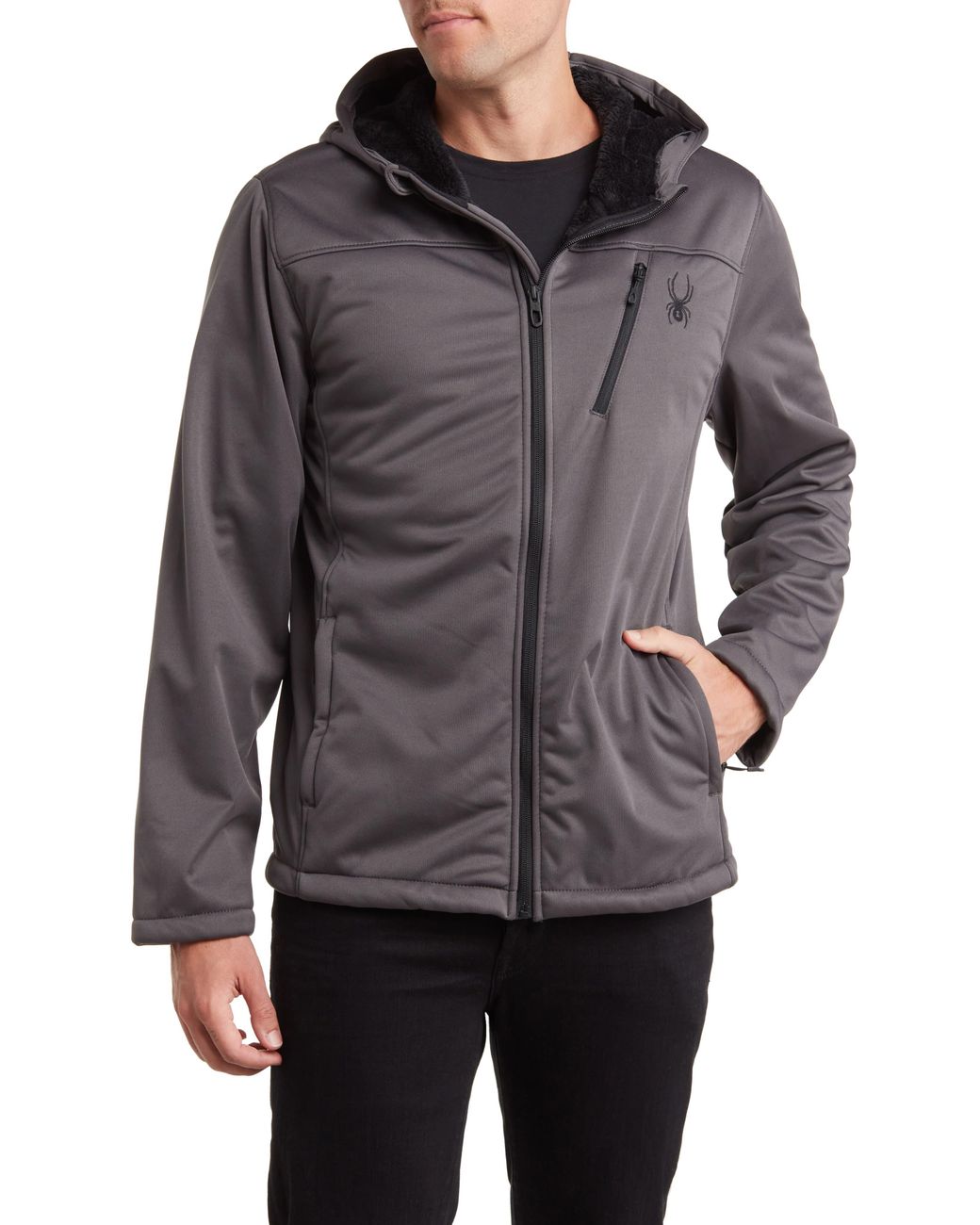 Spyder fleece lined jacket sale
