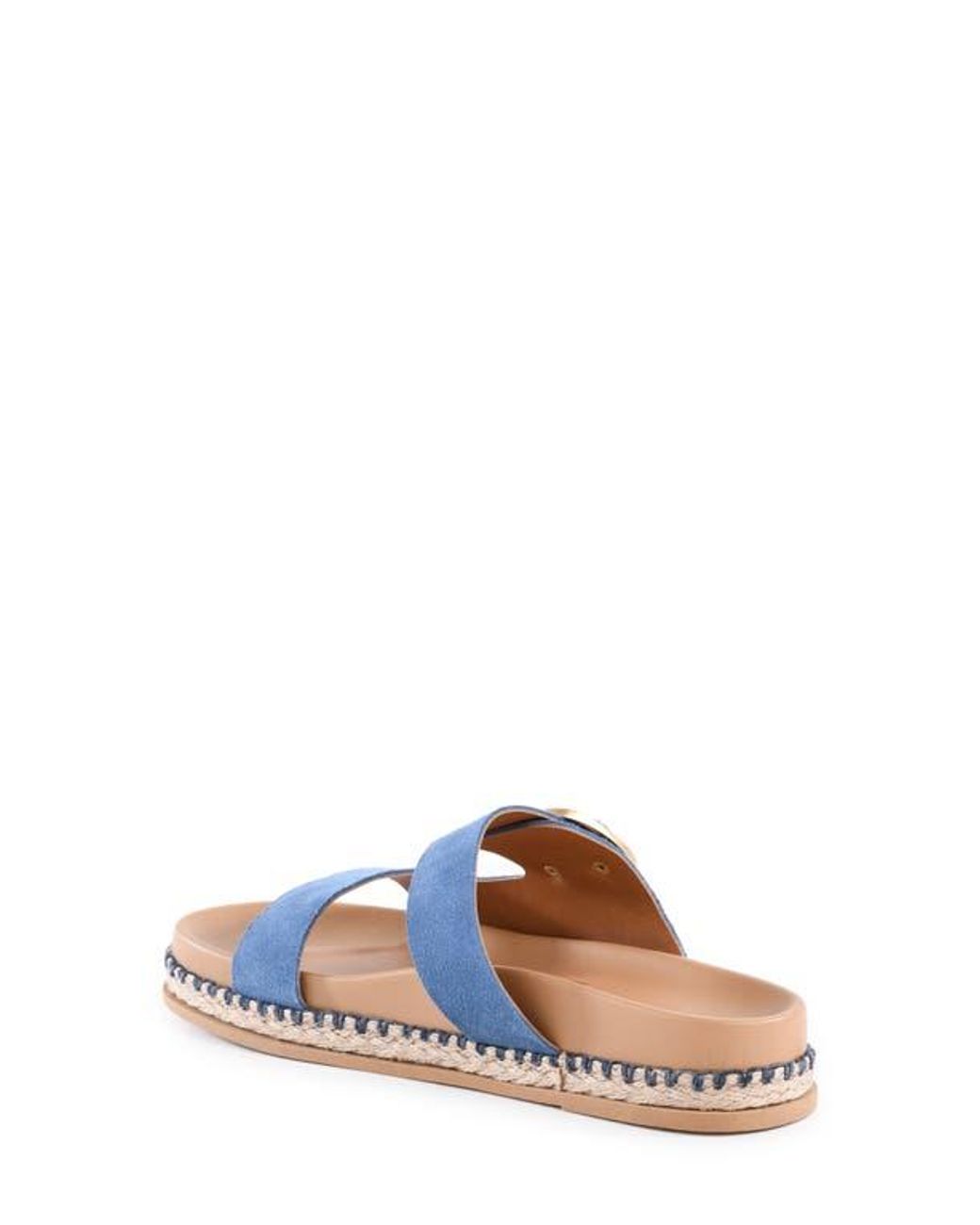 Seychelles Blue Getaway Slide Sandal