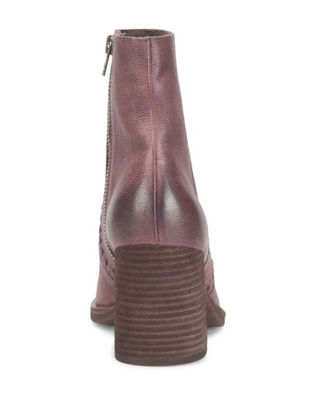 Kork-Ease Purple Shilo Block Heel Bootie