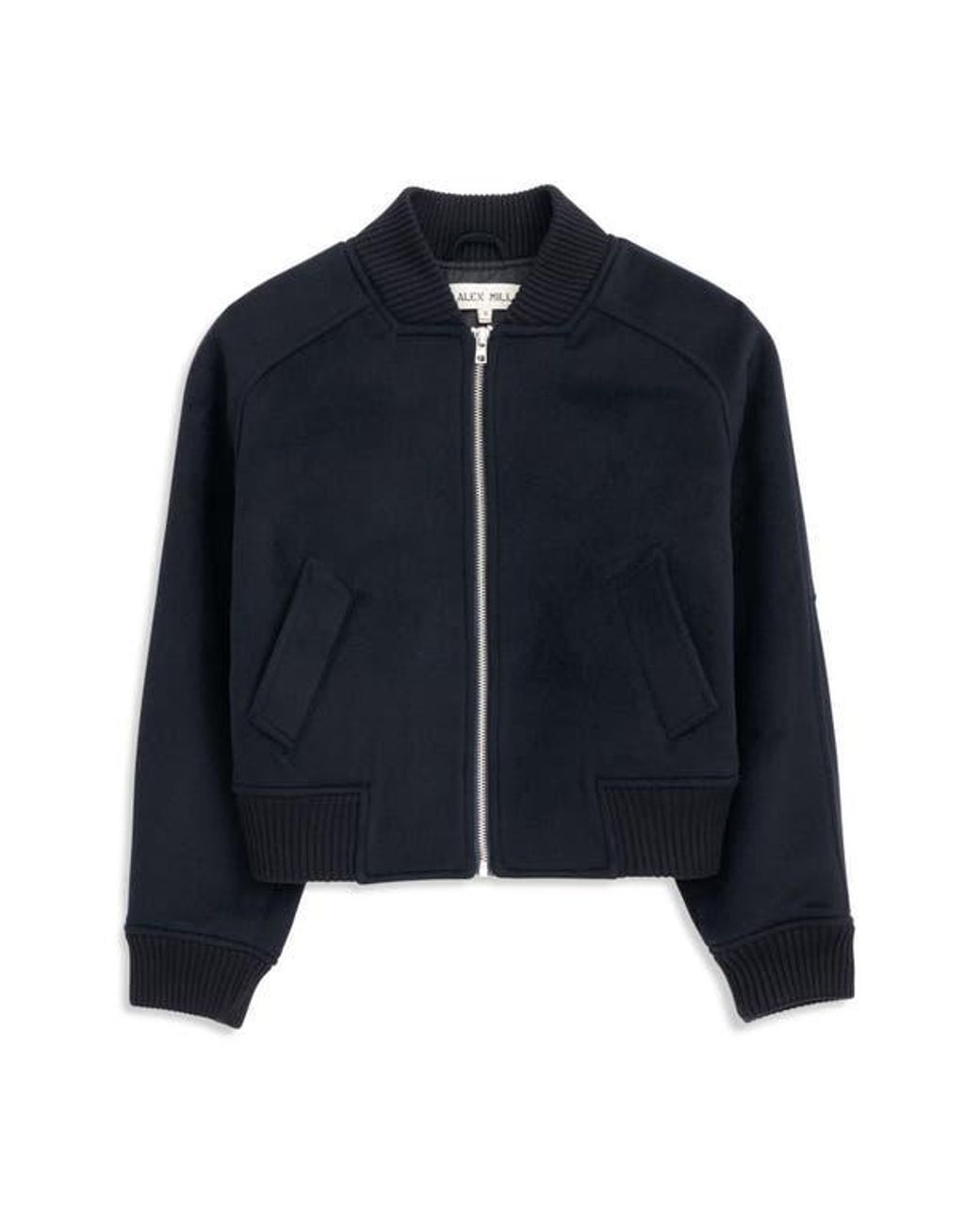 Alex Mill Black Bowery Street Wool Jacket