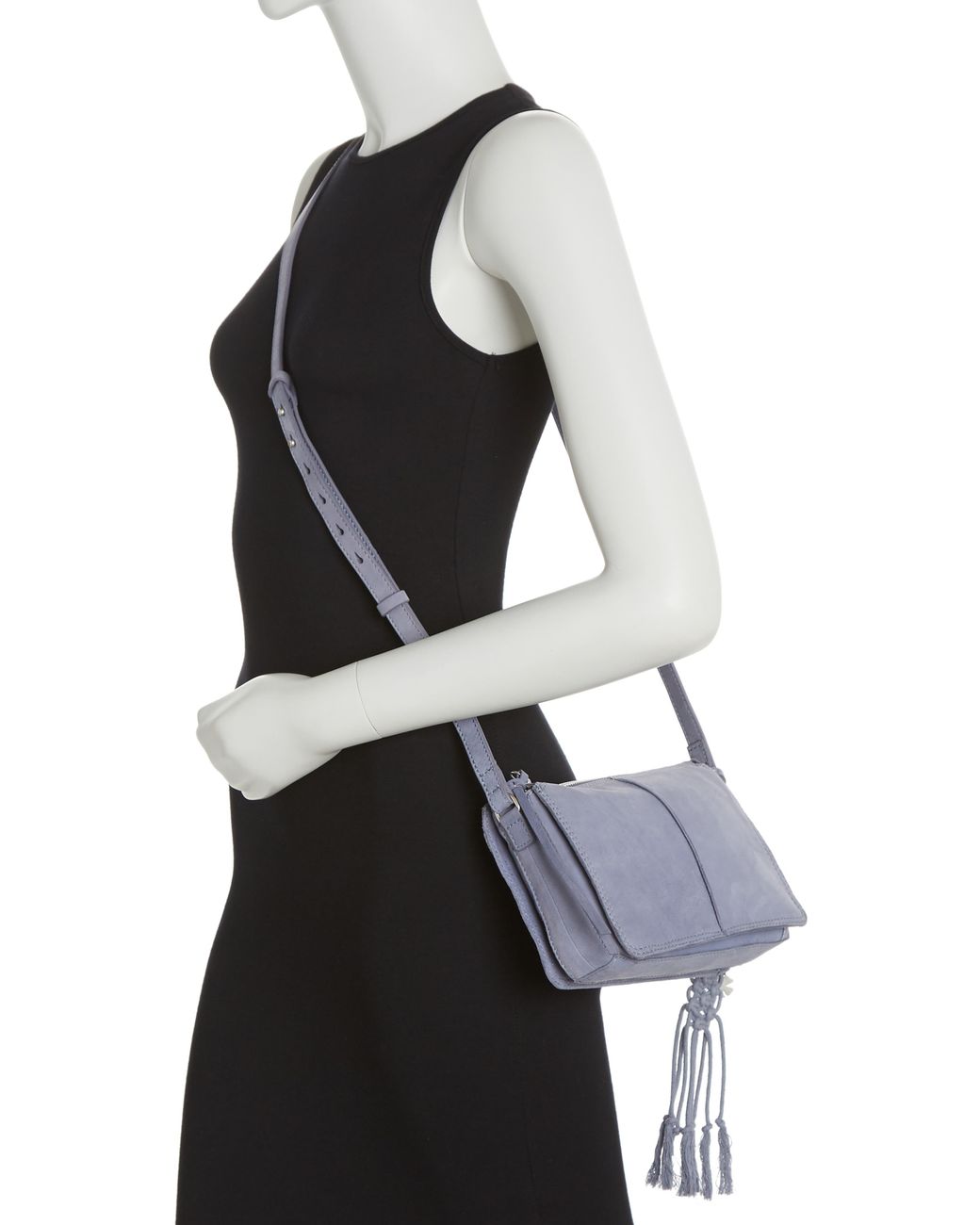 Lucky Brand Dina Crossbody Bag in Black | Lyst