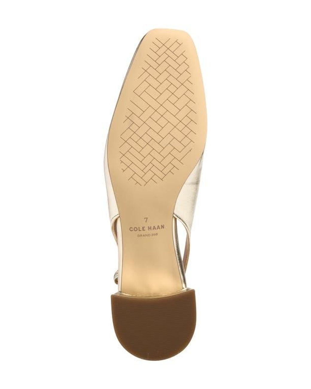 Cole Haan Natural Patsy Bow Slingback Pump