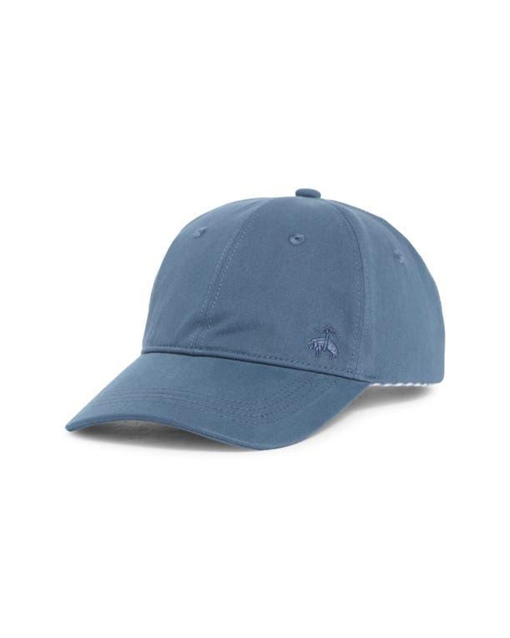 Brooks Brothers Blue Cotton Baseball Cap for men