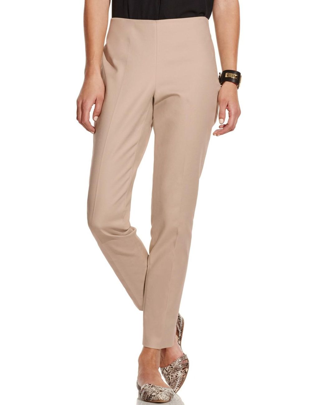 Vince camuto side sales zip pants