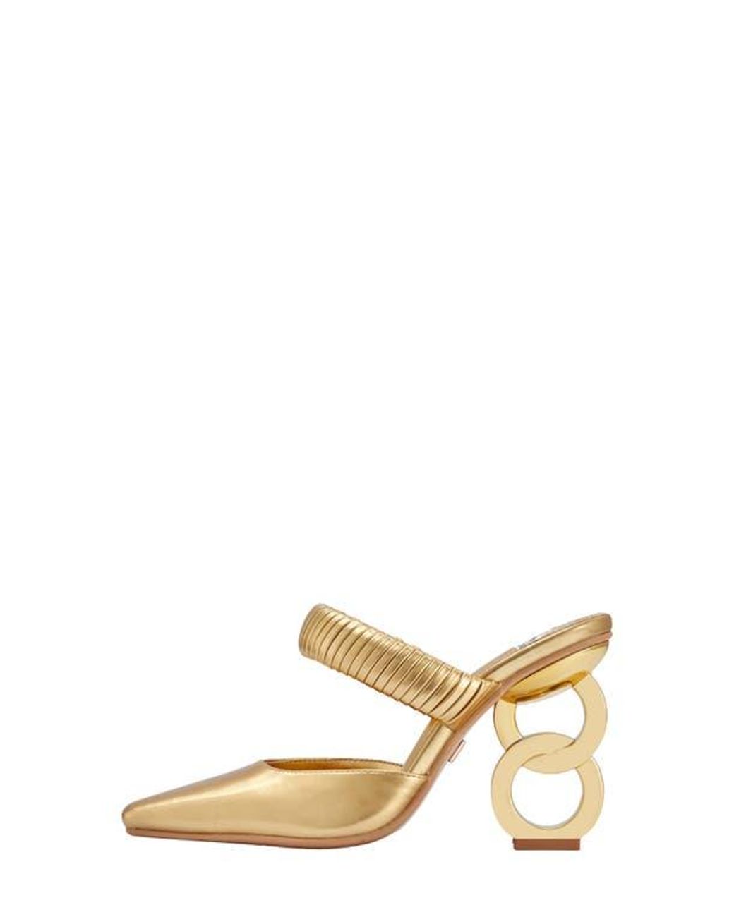 Ninety Union Metallic Luna Mule Pump