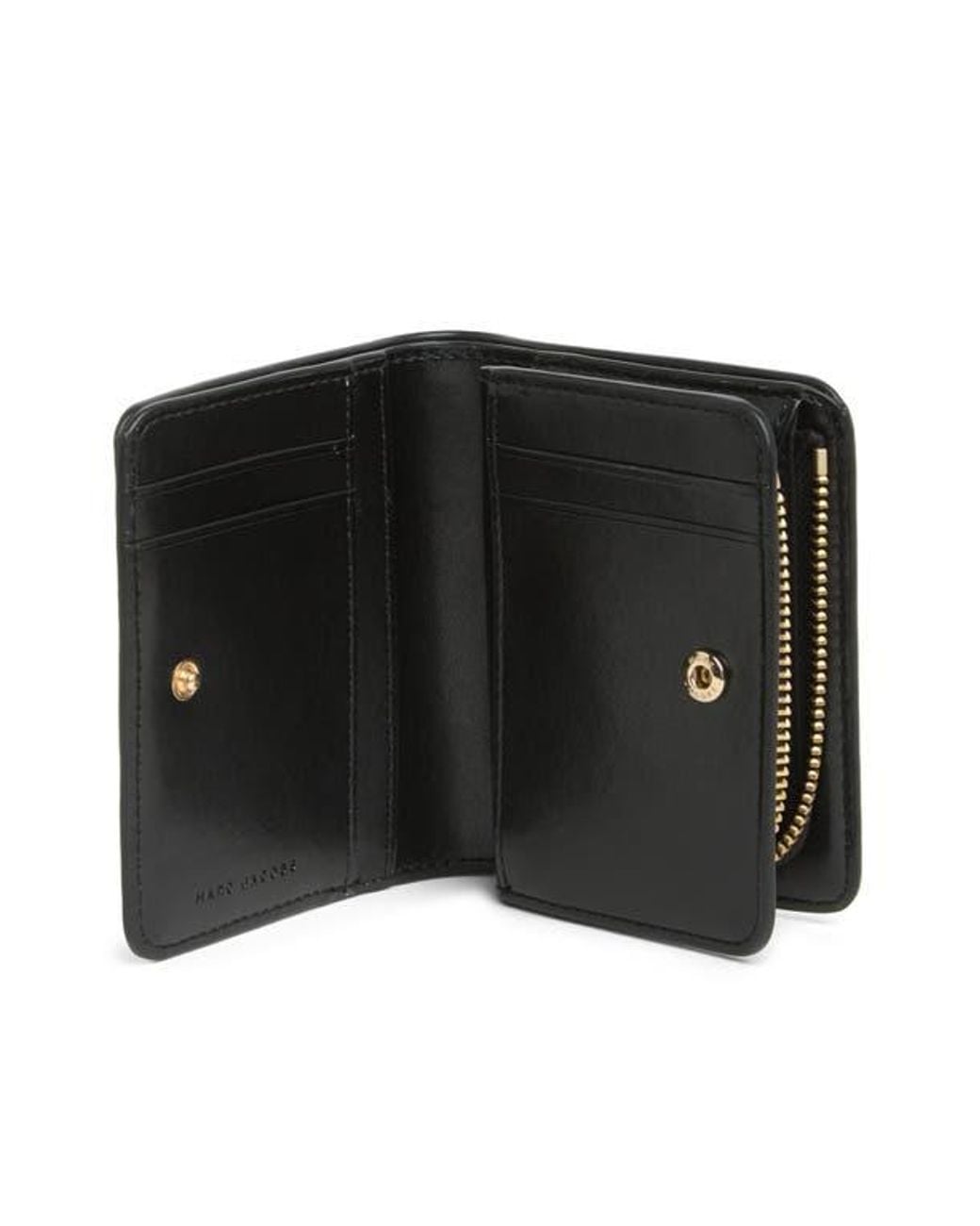 Marc Jacobs Black Mini Compact Wallet