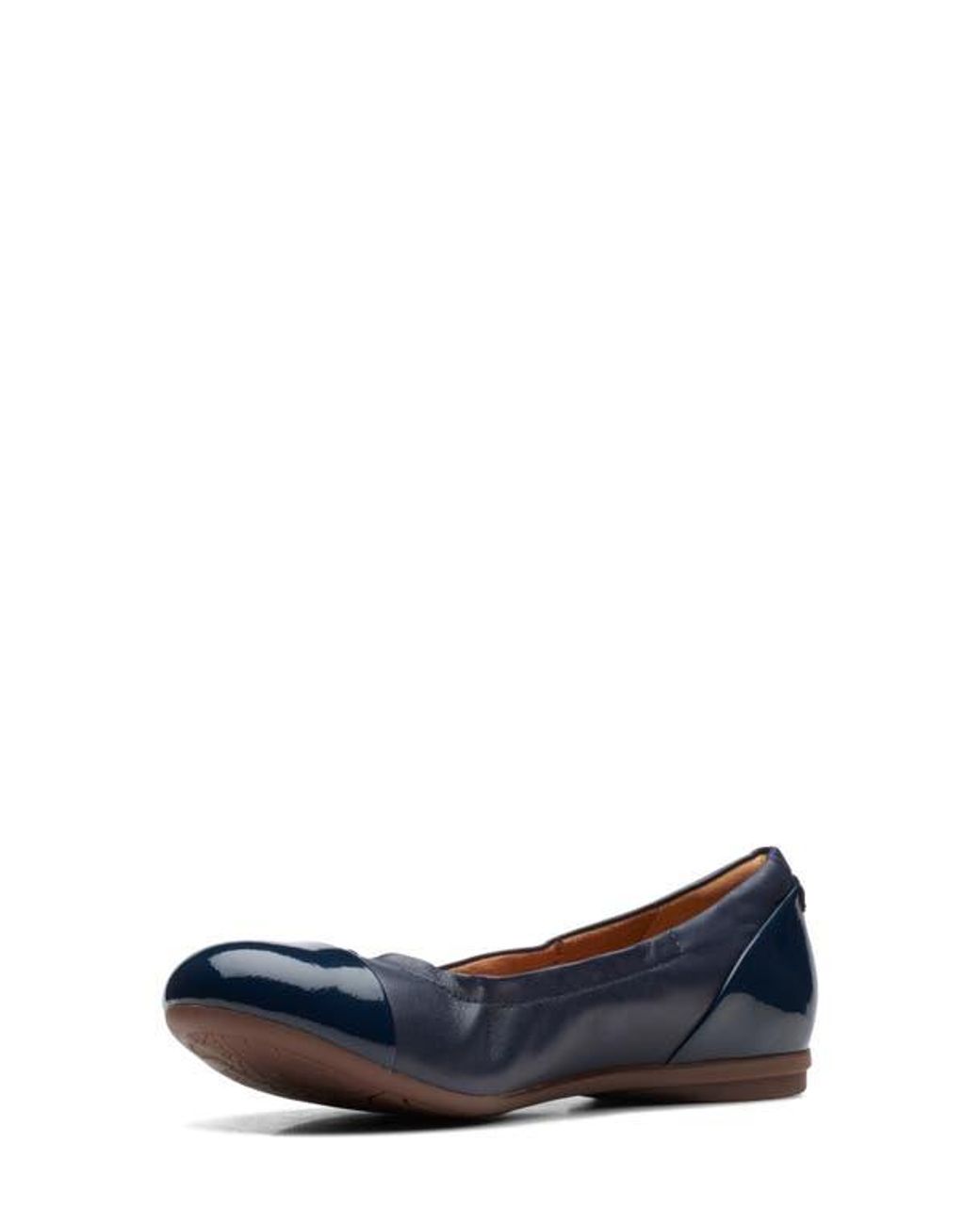 Clarks Blue Rena Jazz Flat