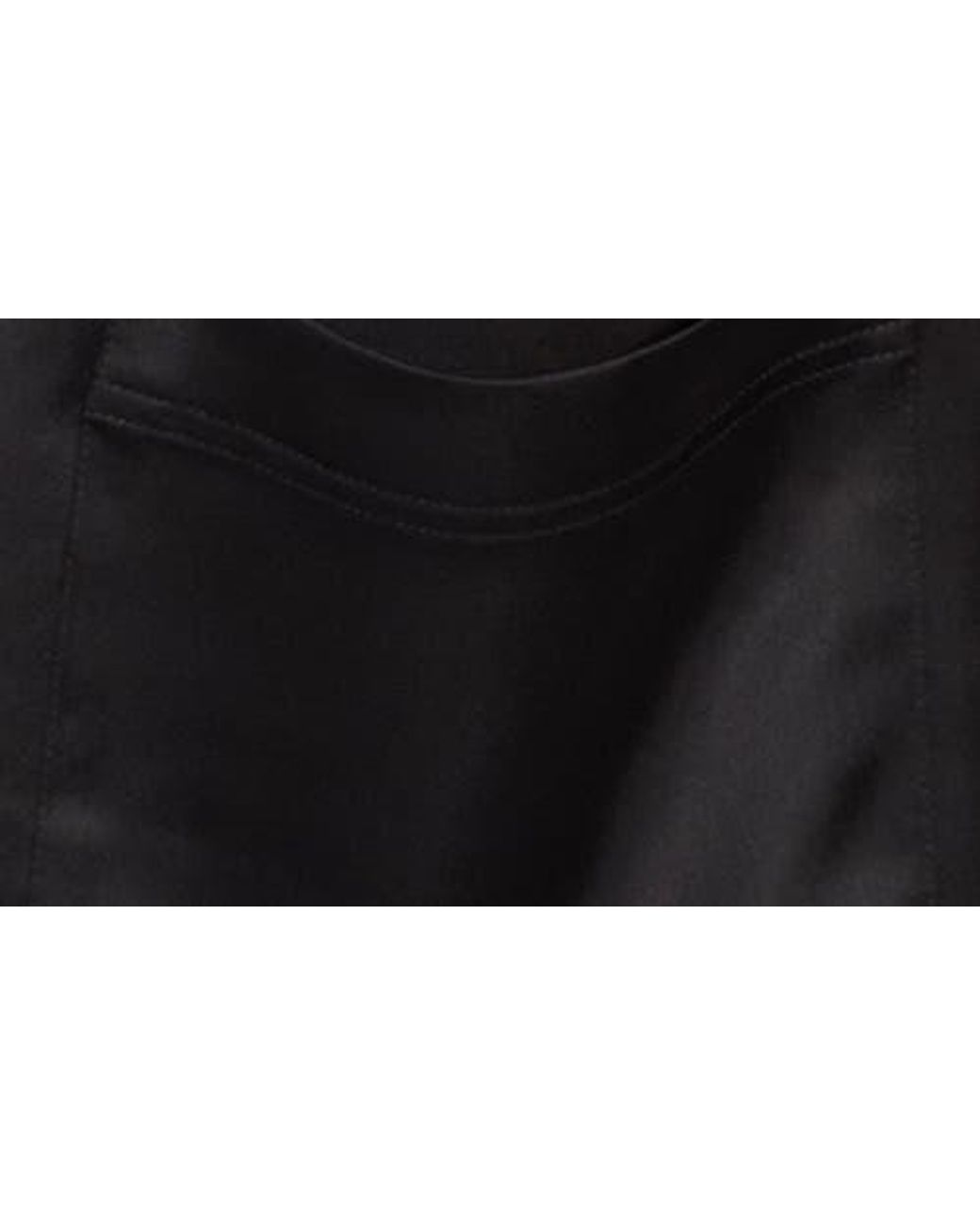Longchamp Black Belted Satin Jacket