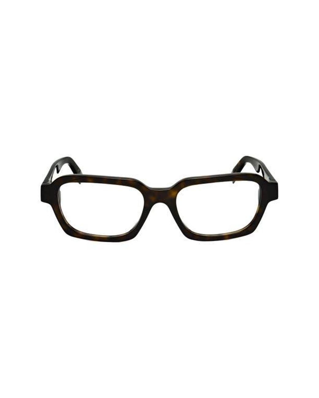 Retrosuperfuture Black 53Mm Square Optical Glasses