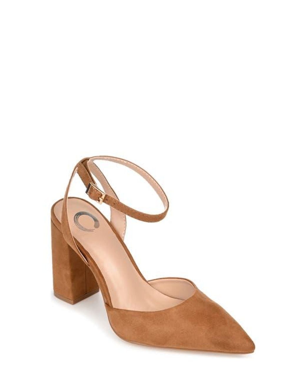 Journee Collection Brown Tyra Pump