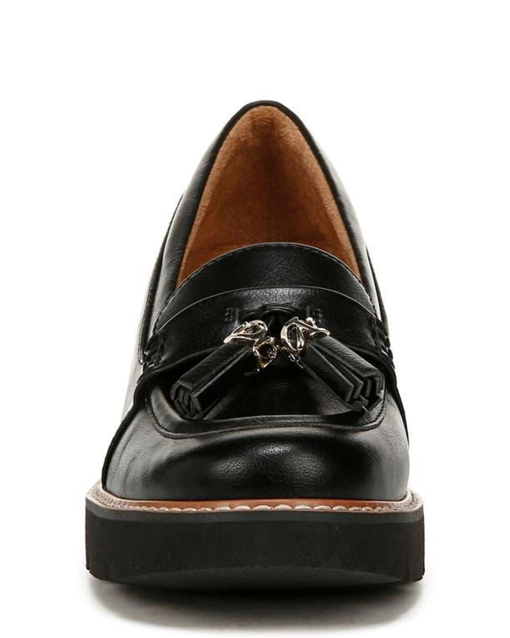 Naturalizer Black Committed Tassel Loafer