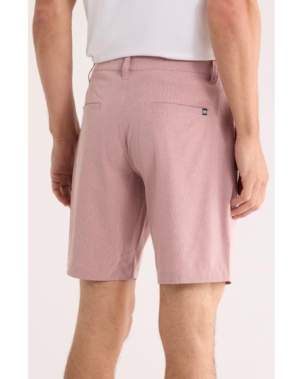 Travis Mathew Pink Waylay Shorts for men