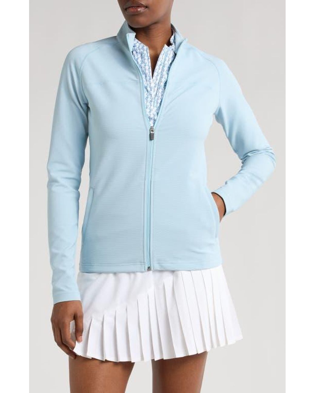 Swannies Blue Kady Rib Jacket