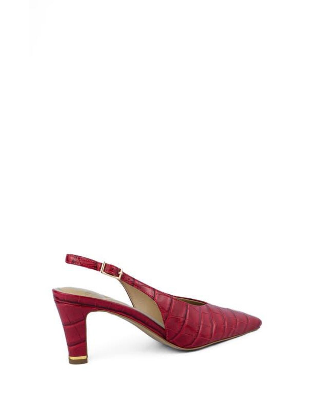 Kenneth Cole Red Meilani Slingback Pump