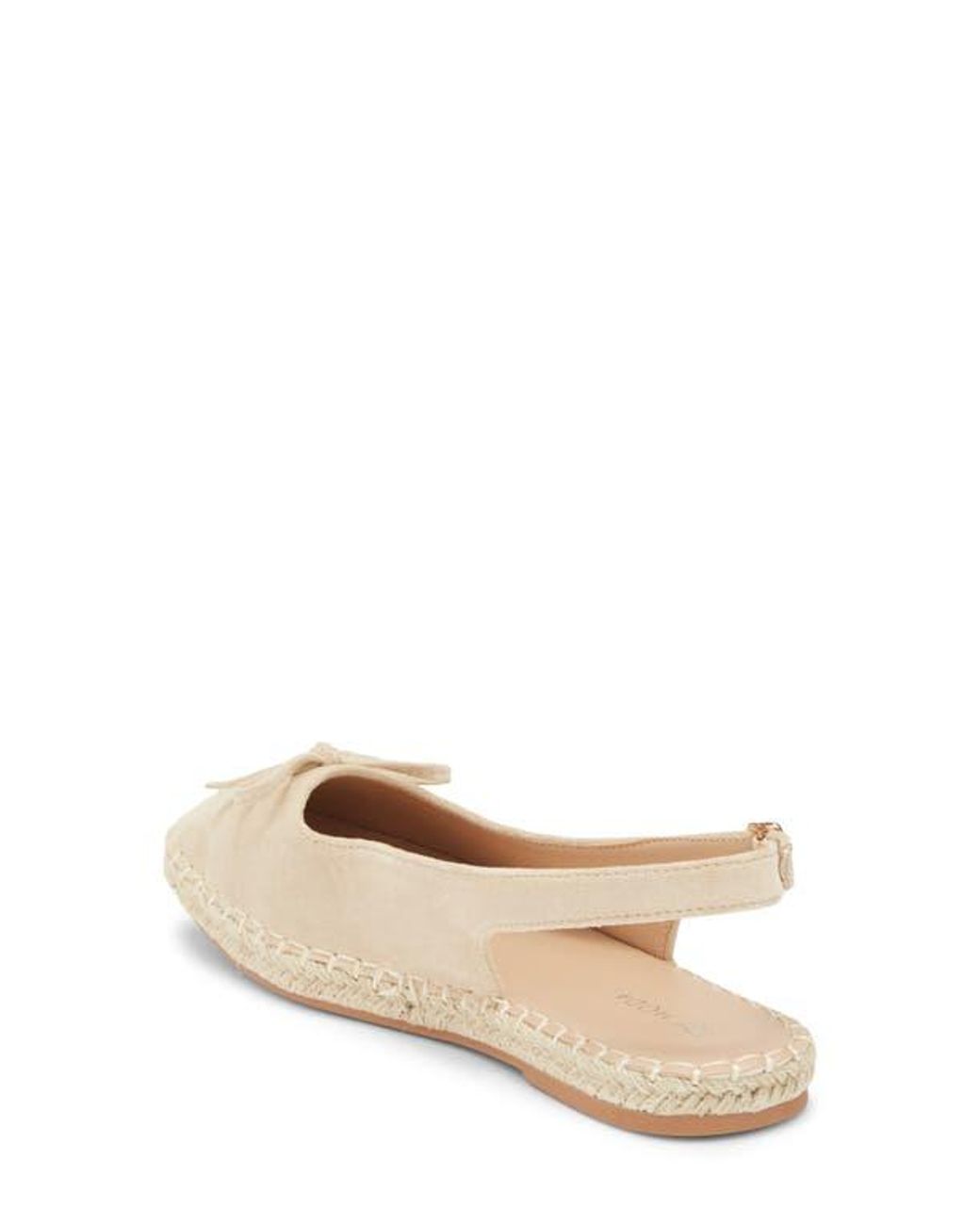 Top Moda Natural Fallon Slingback Flat